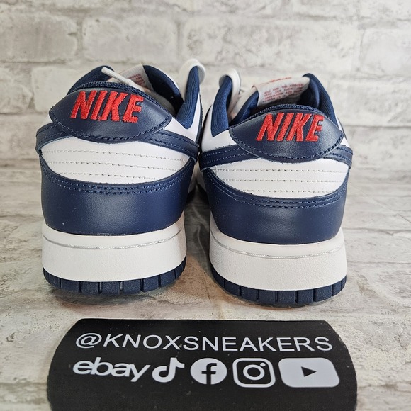 Nike Dunk Low Velarian Blue White Leather DD1391-400 Men\'s Size 12 main image 4